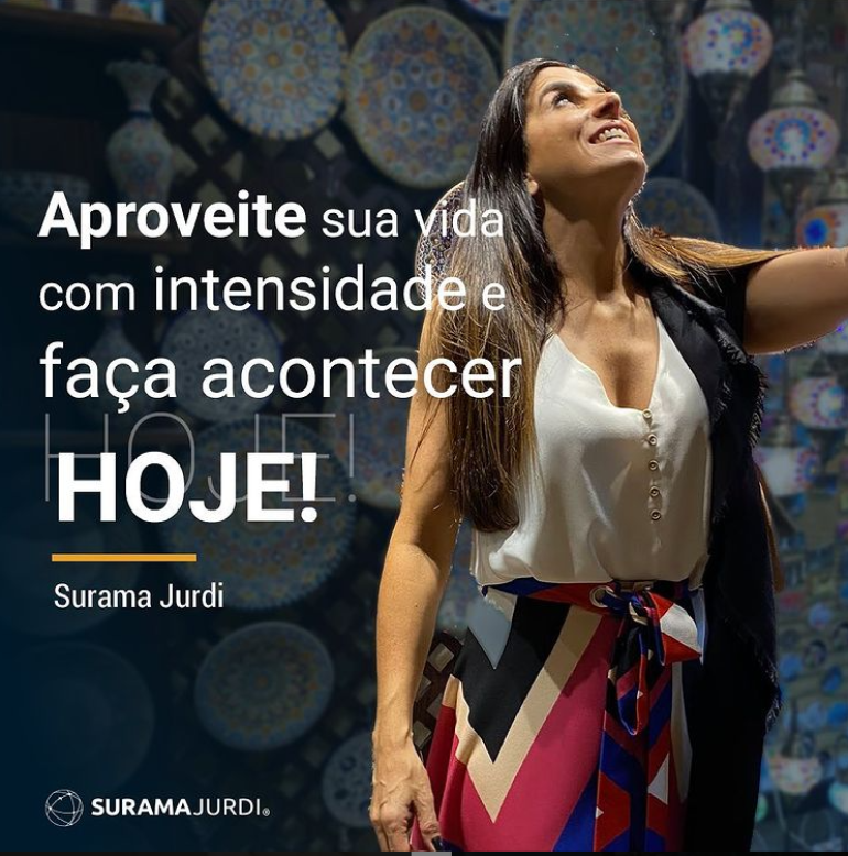 Frase InspiraçãoAproveite sua vida com intensidade e faça